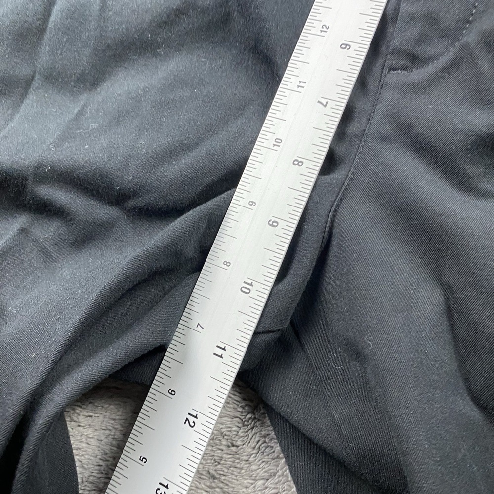 Old Navy Pixie Secret-Smooth Pockets Straight Pants Womens 10 Black High Rise - Picture 6 of 13